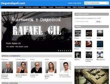 Tablet Screenshot of dequevalapeli.com